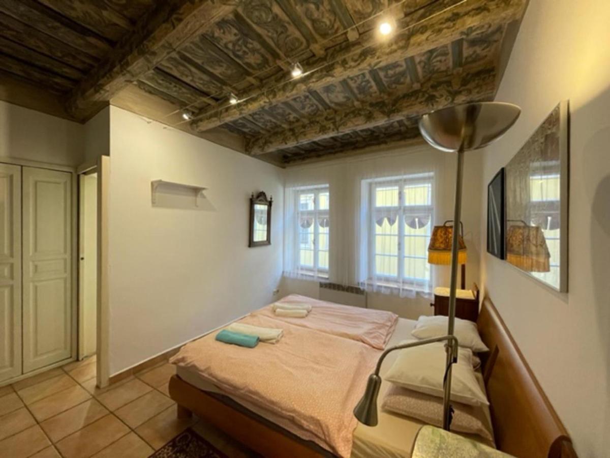 Historical Apartment With Balcony Прага Экстерьер фото